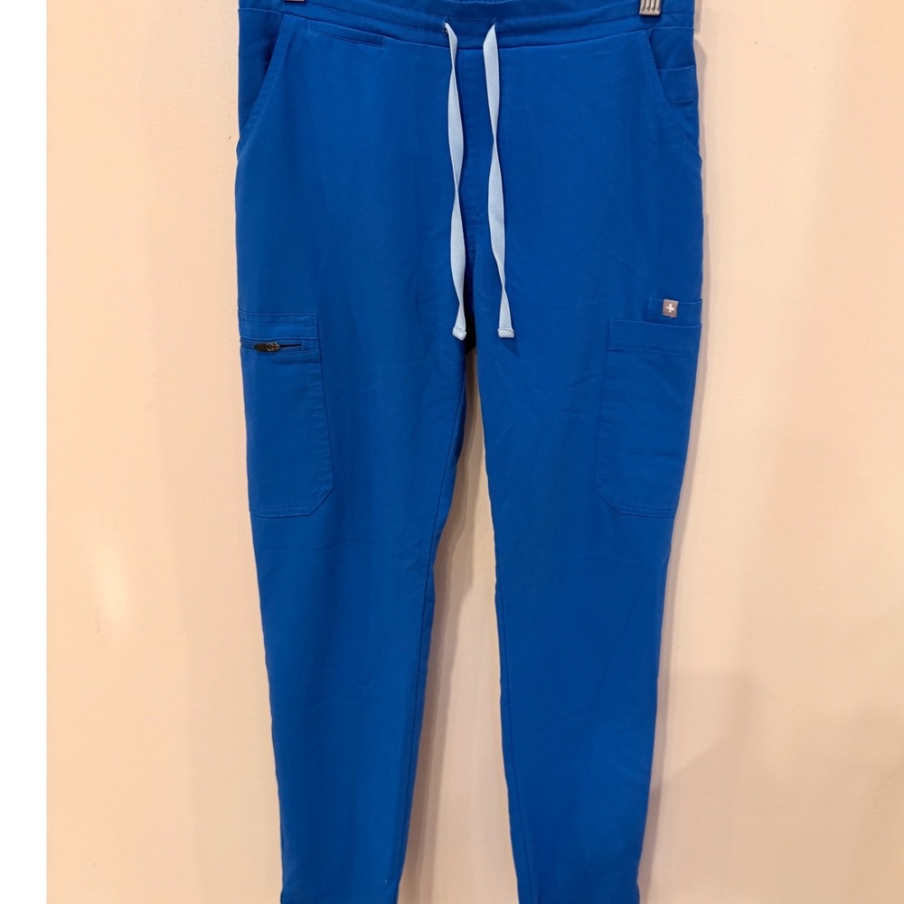FIGS Royal Blue Technical Collection Scrub Pants XS TW2000R Women Cargo Jogger